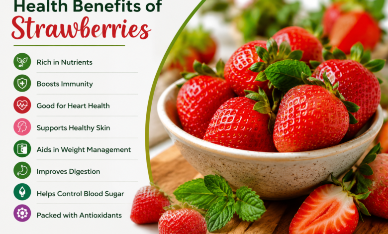 Health Benefits of Strawberries
