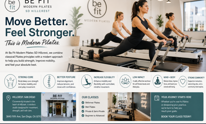 be fit modern pilates sd hillcrest
