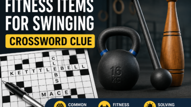 fitness items for swinging crossword clue​