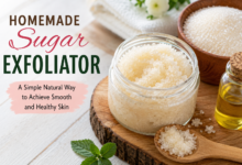 Homemade Sugar Exfoliator
