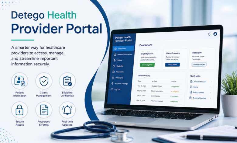 detego health provider portal