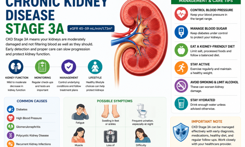 chronic kidney disease stage 3a