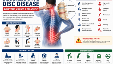 degenerative disc disease symptoms​