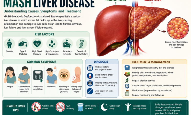 what is mash liver disease​