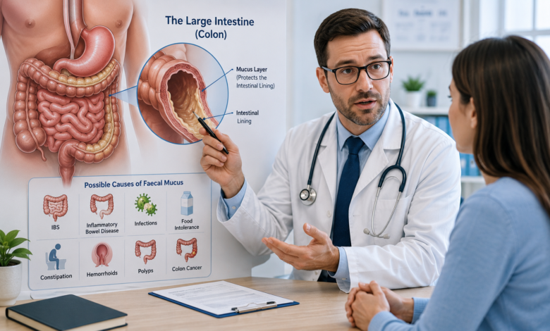 faecal mucus