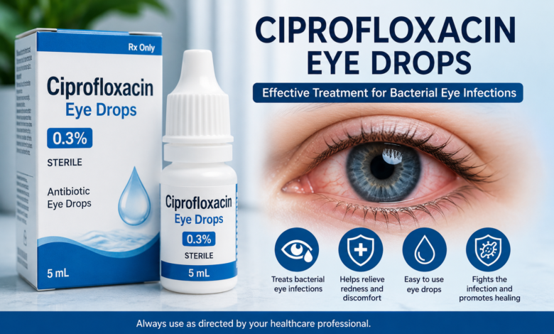 ciprofloxacin eye drops
