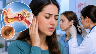 ear feels clogged